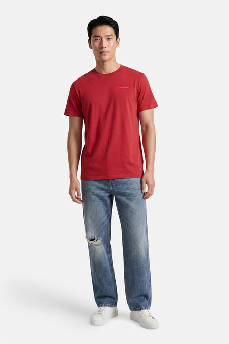 T-shirt met korte mouwen - rood