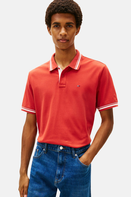 Polo met korte mouwen - rood