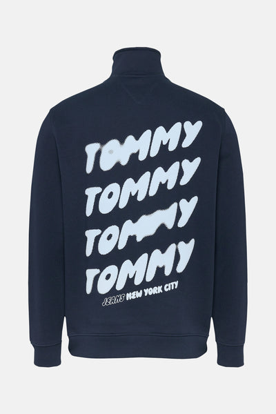Sweat col roulé Bleu - TOMMY JEANS