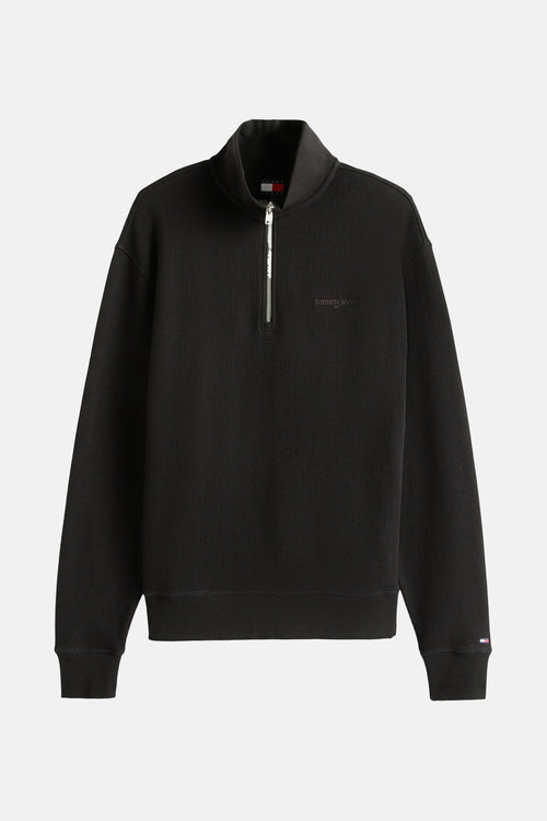 Sweater met ronde hals Zwart - TOMMY JEANS