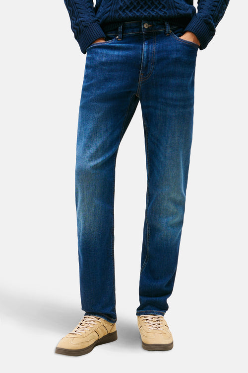 Jean droit dark blue denim - Tommy Jeans