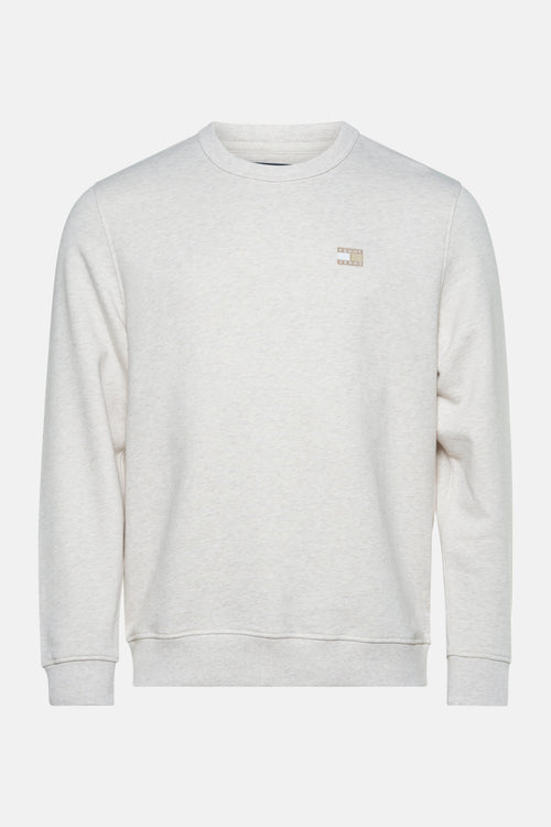 Sweat col rond Écru - TOMMY JEANS