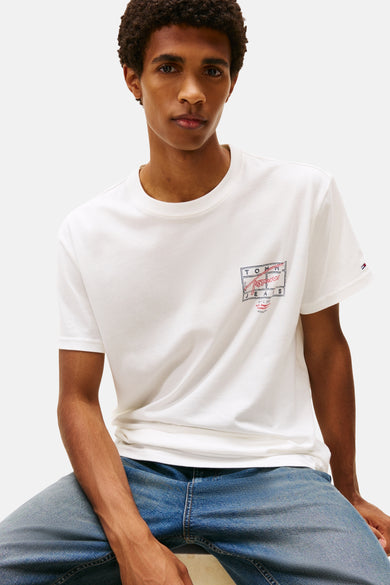 T-shirt (korte mouwen) ecru - TOMMY JEANS