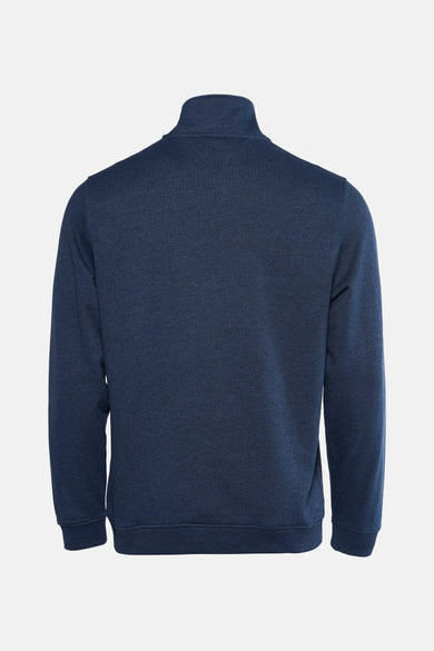 Pull met rolkraag - blauw