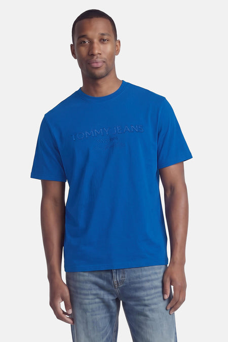 T-shirt met korte mouwen - blauw