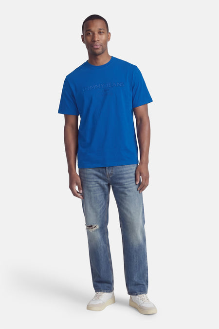 T-shirt met korte mouwen - blauw
