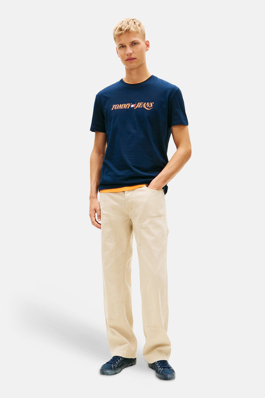 T-shirt met korte mouwen - blauw