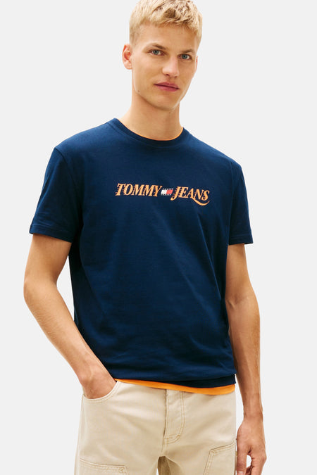 T-shirt met korte mouwen - blauw