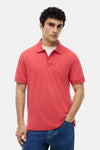 Polo met korte mouwen - rood
