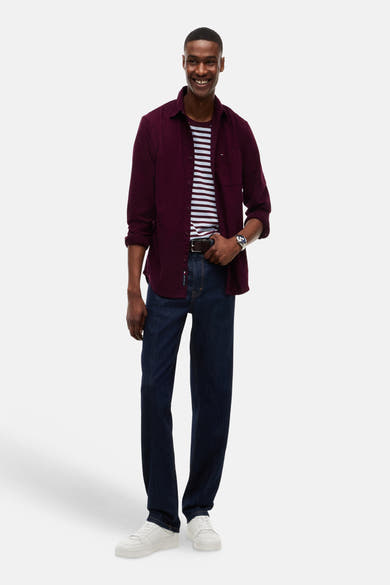 Hemd (lange mouwen) rood - TOMMY JEANS