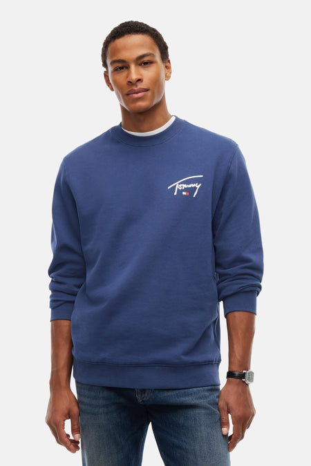 Sweater met ronde hals blauw - TOMMY JEANS
