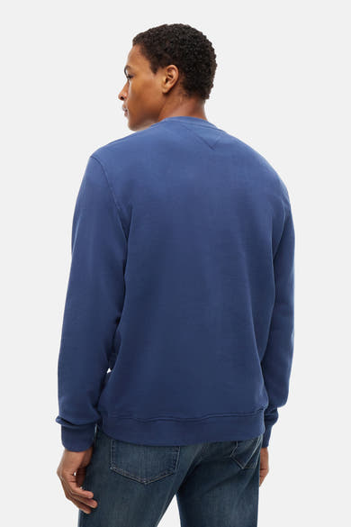 Sweat col rond bleu - TOMMY JEANS