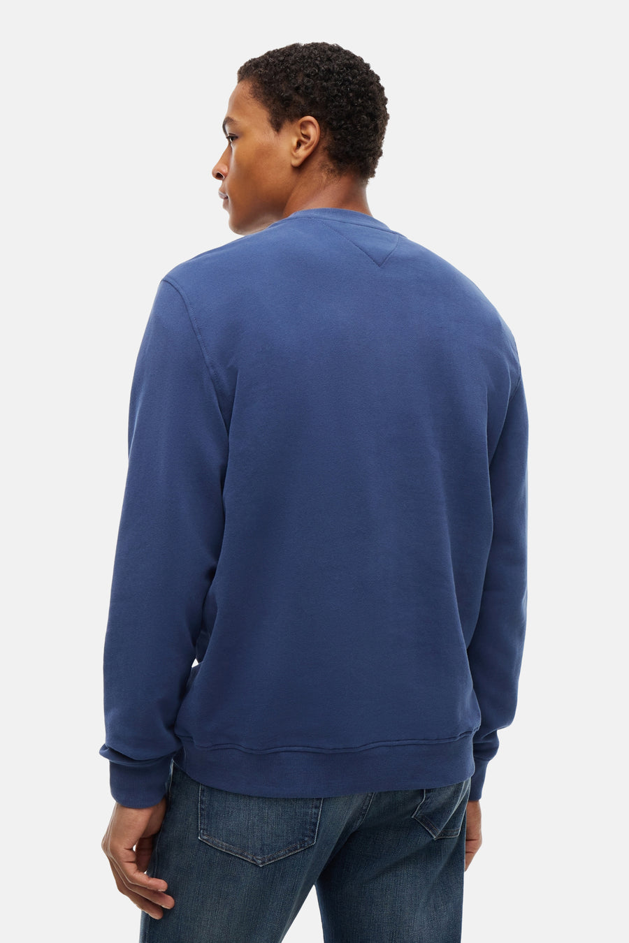 Sweat col rond bleu - TOMMY JEANS