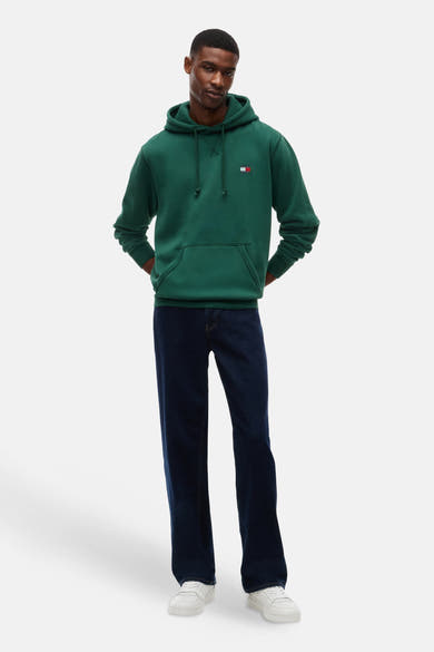 Sweat à capuche vert - TOMMY JEANS