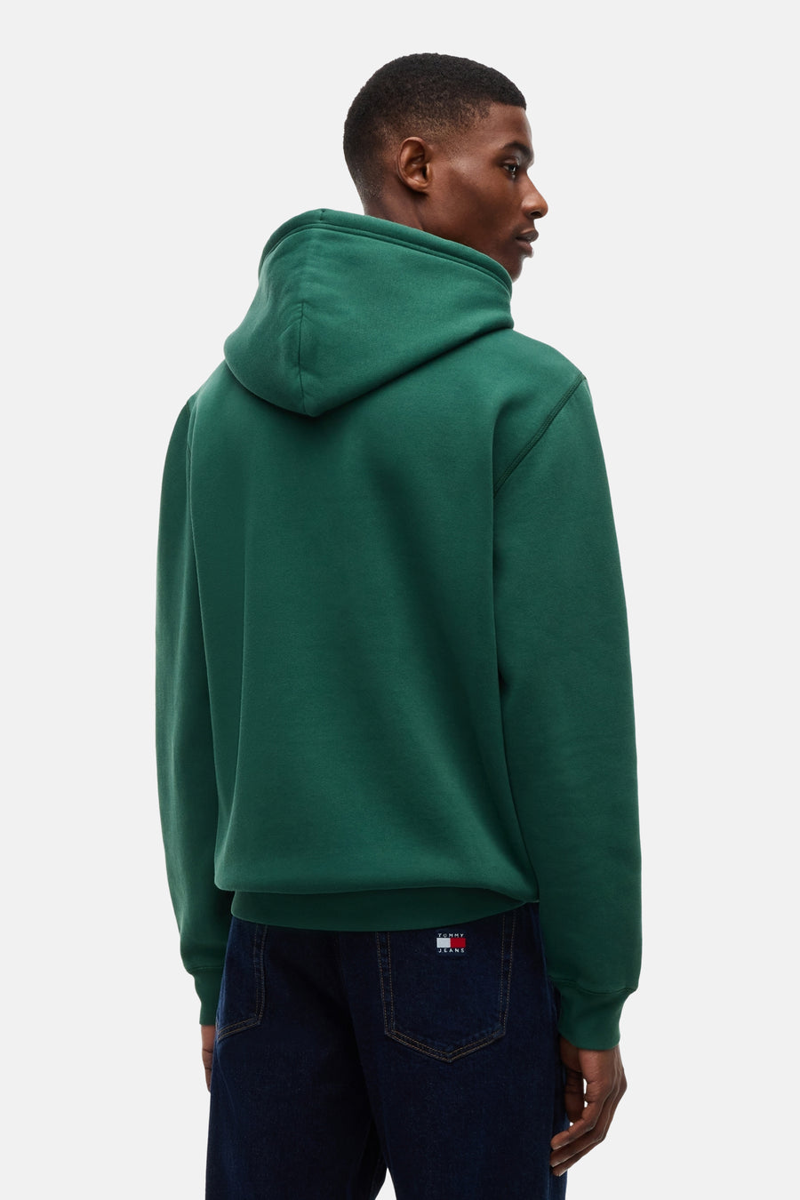 Sweat à capuche vert - TOMMY JEANS