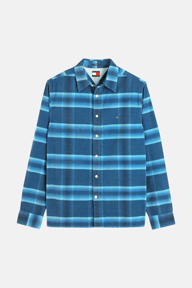 Chemise (manches courtes) bleu - TOMMY JEANS