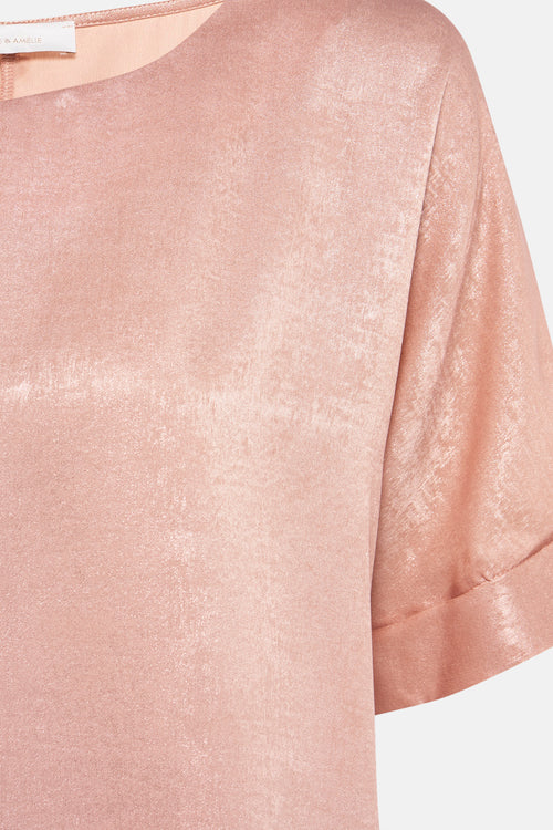 Top (korte mouwen) Roze - AMELIE ET AMELIE