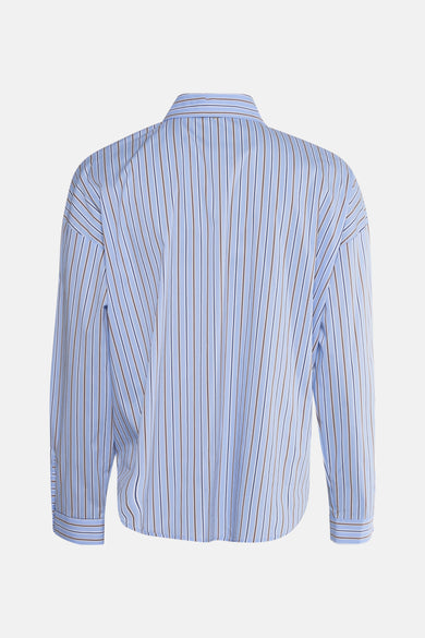 Hemd met lange mouwen - blauw