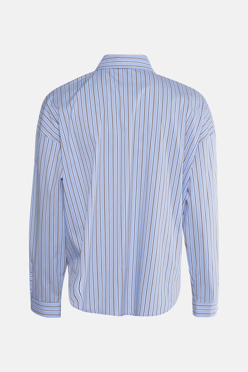 Hemd met lange mouwen - blauw