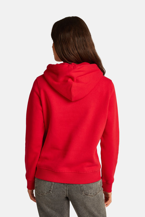 Sweater met kap Rood - TOMMY JEANS