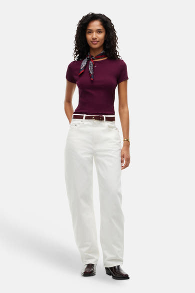 Top (korte mouwen) rood - TOMMY JEANS
