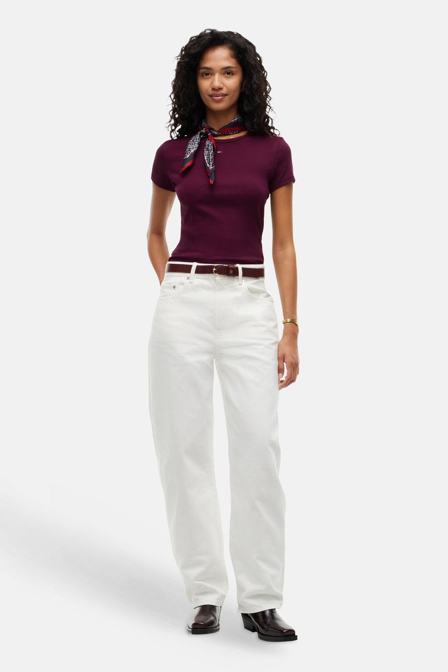 Top (korte mouwen) rood - TOMMY JEANS
