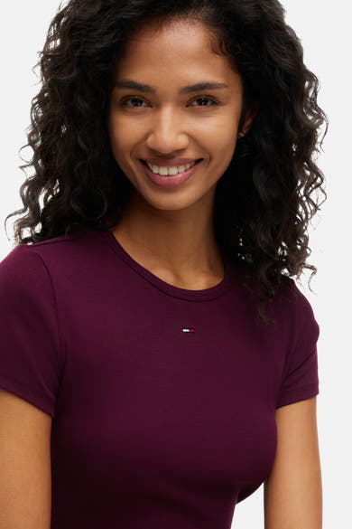 Top (korte mouwen) rood - TOMMY JEANS