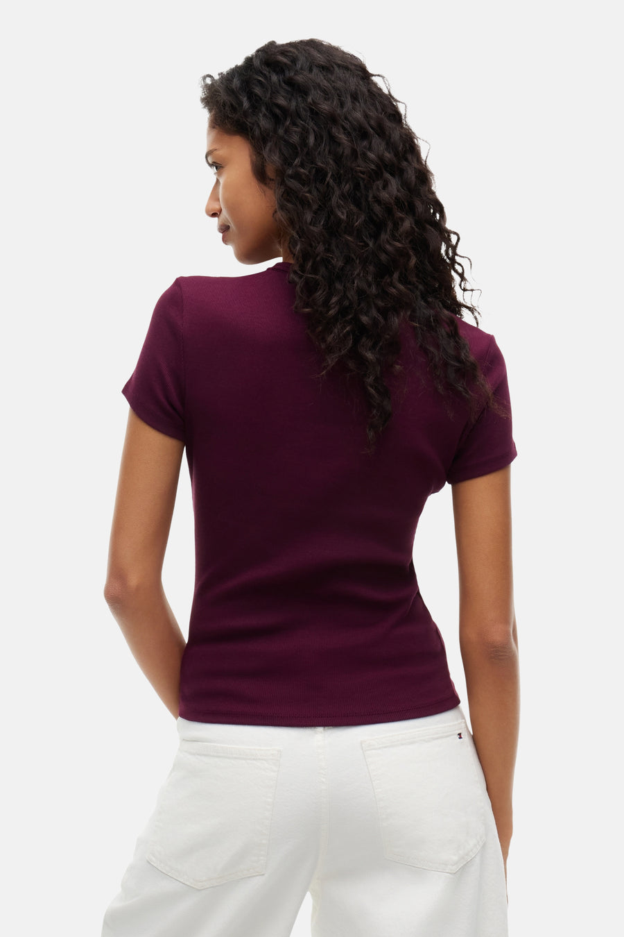 Top (korte mouwen) rood - TOMMY JEANS