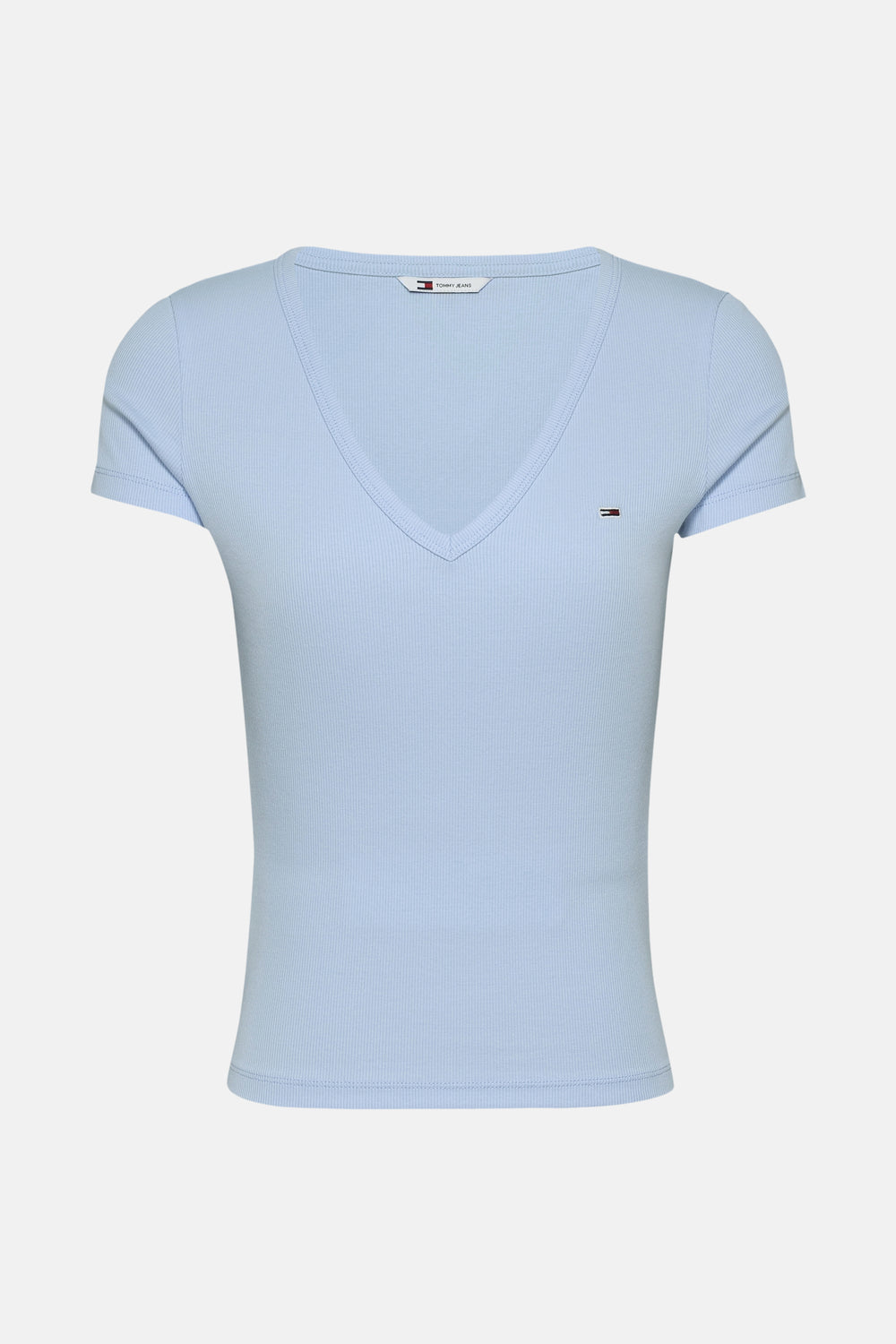 Top uni manches courtes Bleu - Tommy Jeans