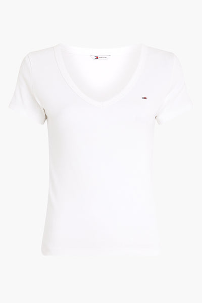 Top (korte mouwen) Wit - TOMMY JEANS