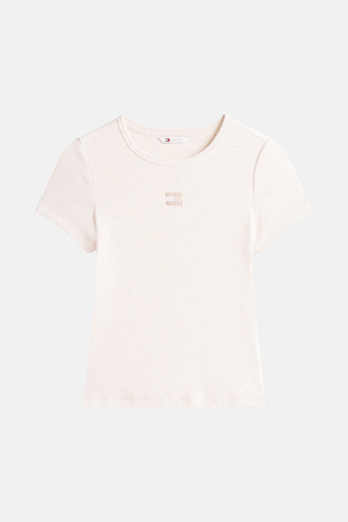 Top (korte mouwen) Beige - TOMMY JEANS