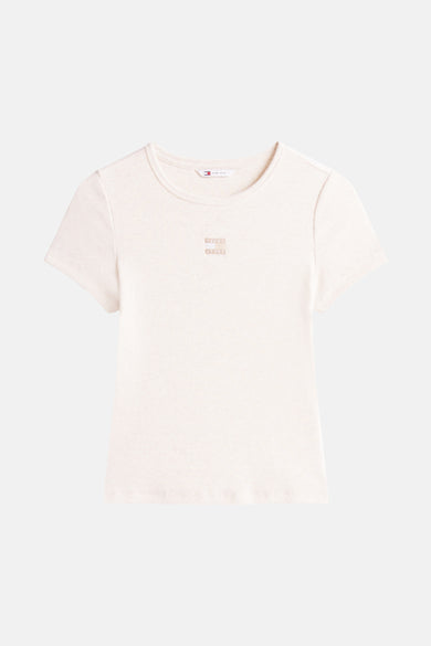 T-shirt met korte mouwen - beige