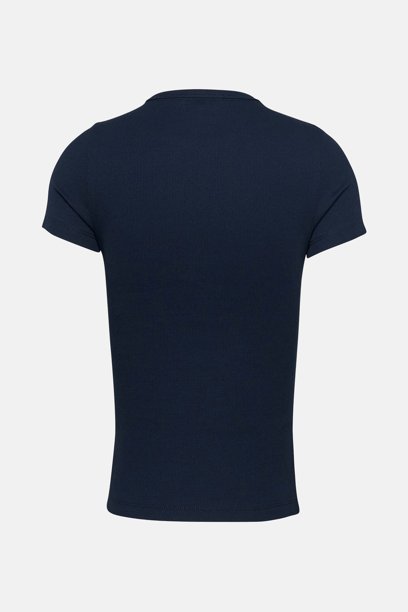 T-shirt met korte mouwen - blauw