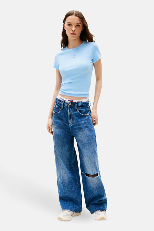 Top (korte mouwen) Blauw - TOMMY JEANS