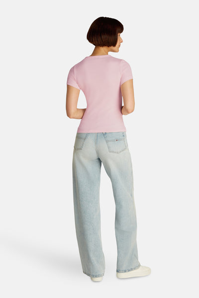 Top (korte mouwen) Roze - Tommy Jeans
