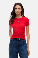 Top (korte mouwen) rood - TOMMY JEANS