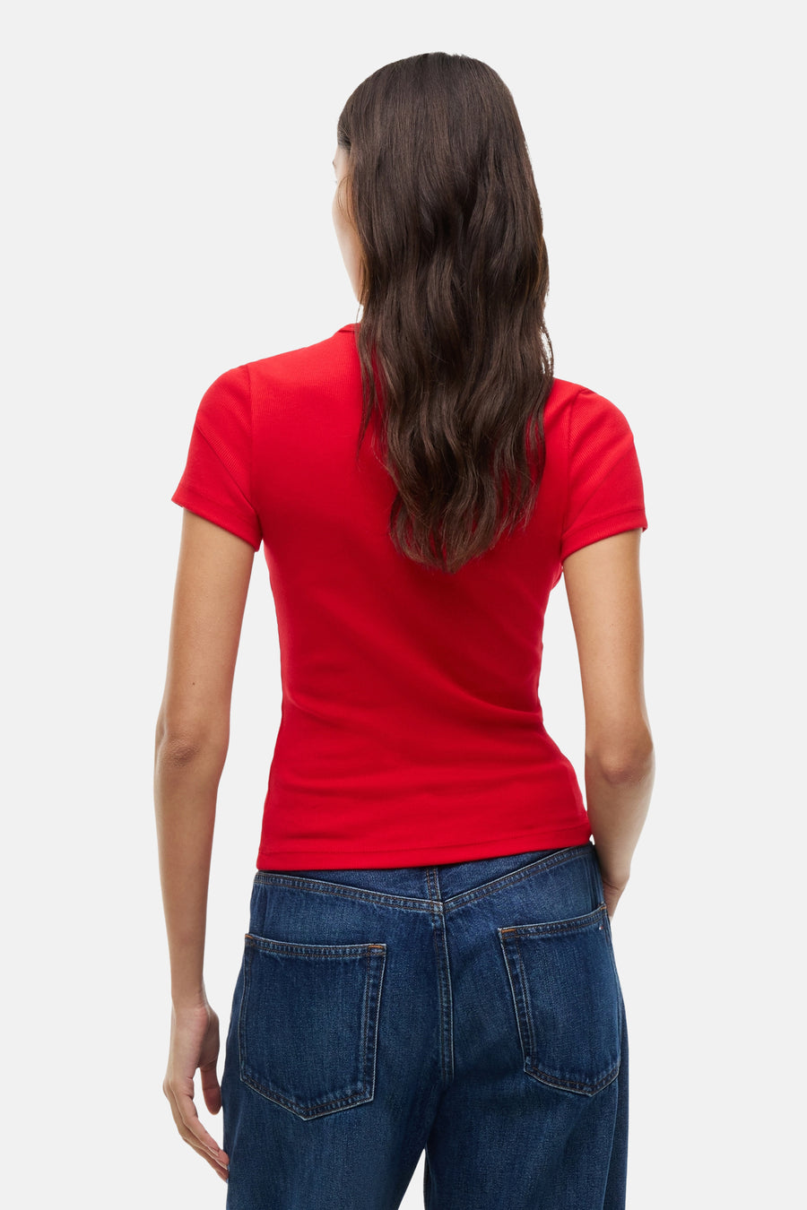 Top (korte mouwen) rood - TOMMY JEANS