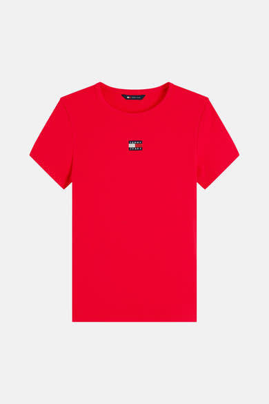 Top (korte mouwen) rood - TOMMY JEANS