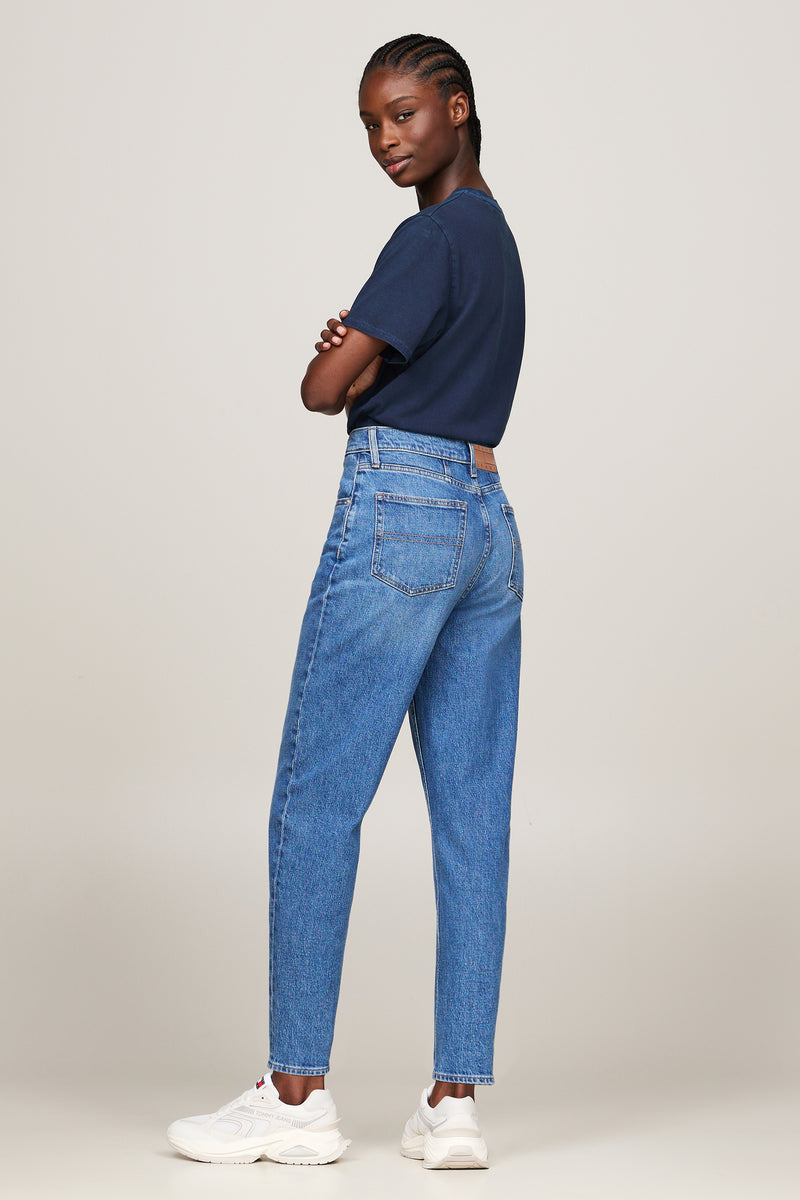 MOM JEAN - mid blue denim - TOMMY JEANS - 2