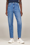 MOM JEAN - mid blue denim