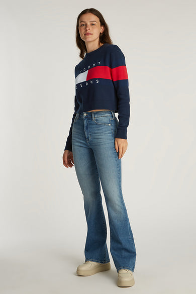 Trui met ronde hals Blauw - TOMMY JEANS