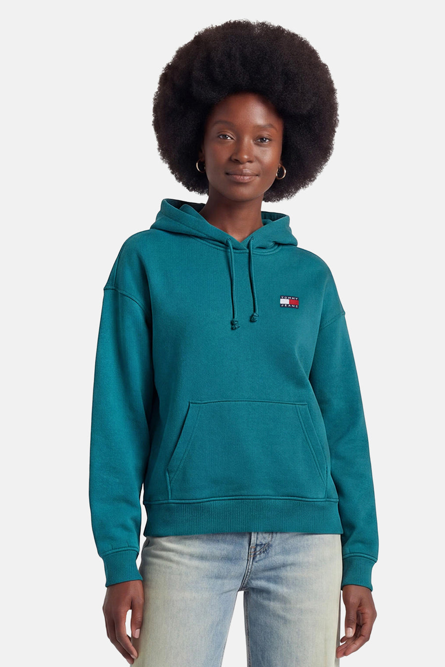 Sweater met kap - groen