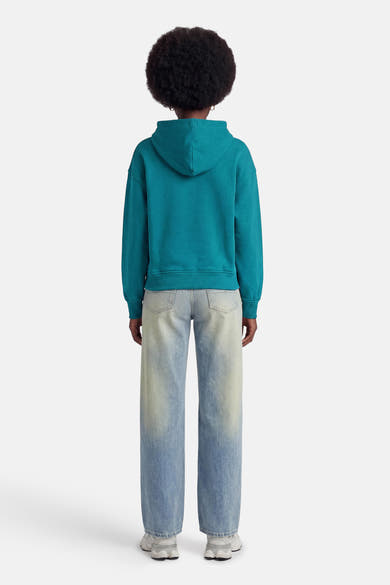 Sweater met kap - groen