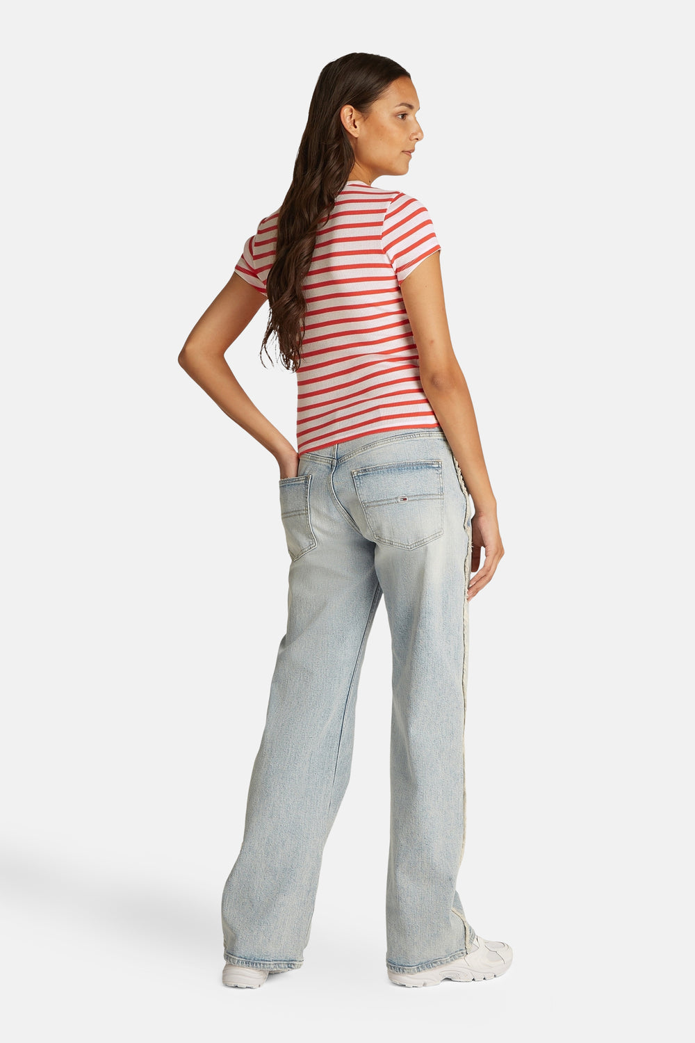 Top (korte mouwen) Ecru - Tommy Jeans