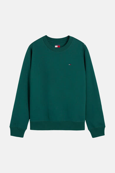 Sweater met ronde hals groen - TOMMY JEANS