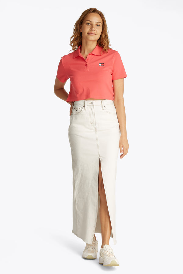 Jupe longue WHITE DENIM - TOMMY JEANS