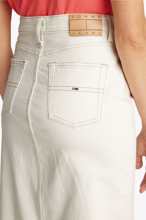 Jupe longue WHITE DENIM - TOMMY JEANS