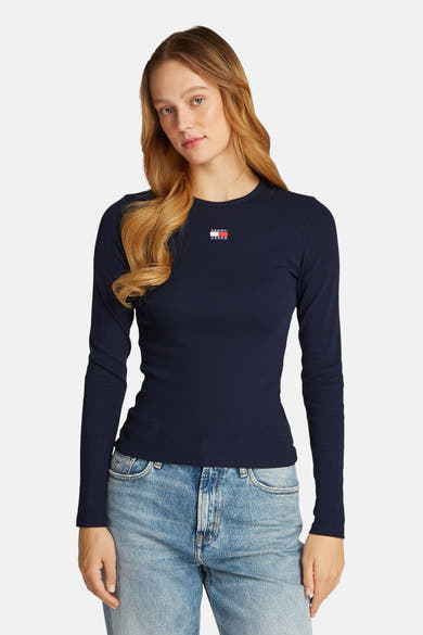 Top (lange mouwen) blauw - TOMMY JEANS