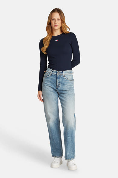 Top (lange mouwen) blauw - TOMMY JEANS