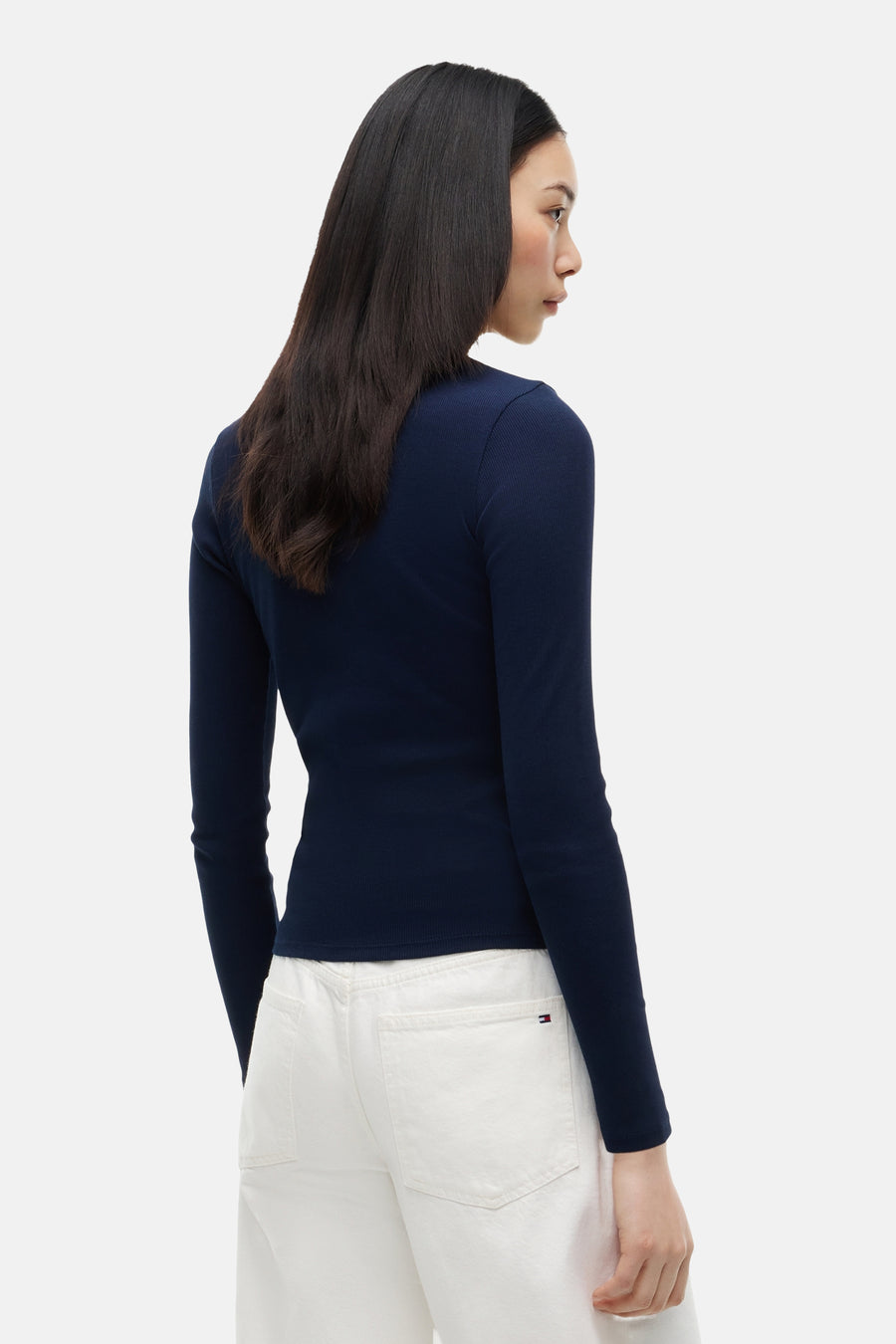 Top (lange mouwen) blauw - TOMMY JEANS